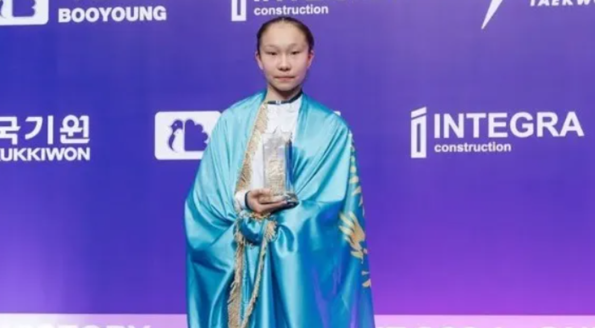 Казахстанская таеквондистка Серикбаева признана лучшей в мире