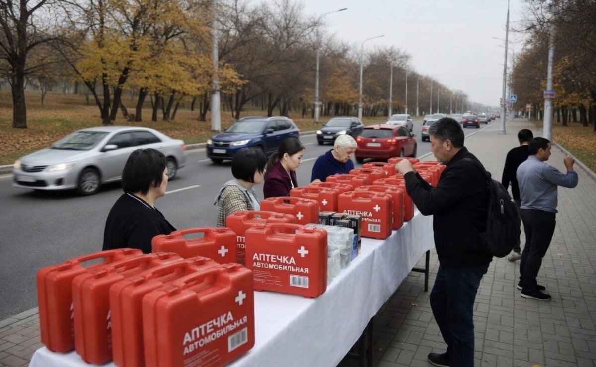 Проверки на дорогах вызвали ажиотаж среди казахстанских водителей
