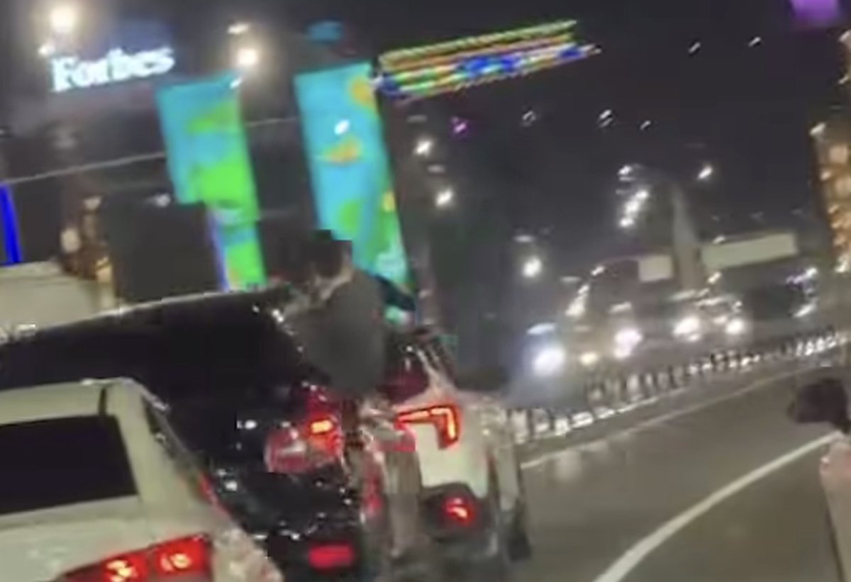 Ночные гонки устроили алматинцы на Аль-Фараби