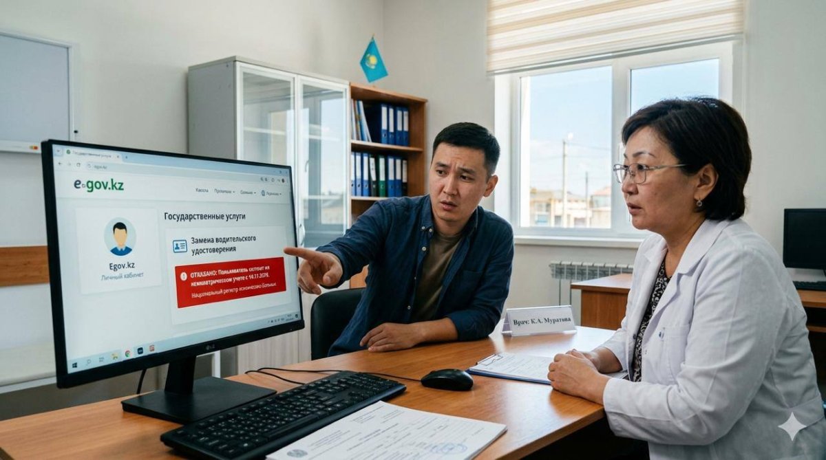 Сюрприз от eGov: здорового казахстанца ошибочно поставили на психиатрический учет