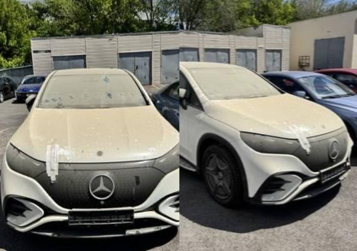 Последний Mercedes Перизат Кайрат выставили на торги за ноль тенге