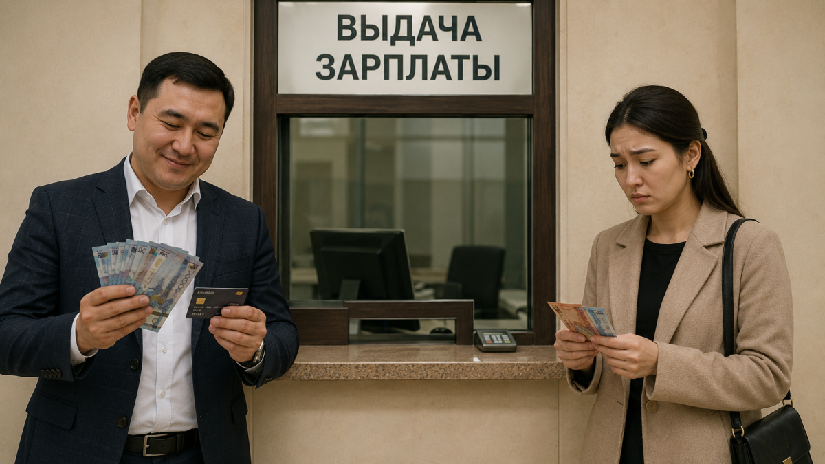 Мужчины в Казахстане зарабатывают почти на треть больше женщин