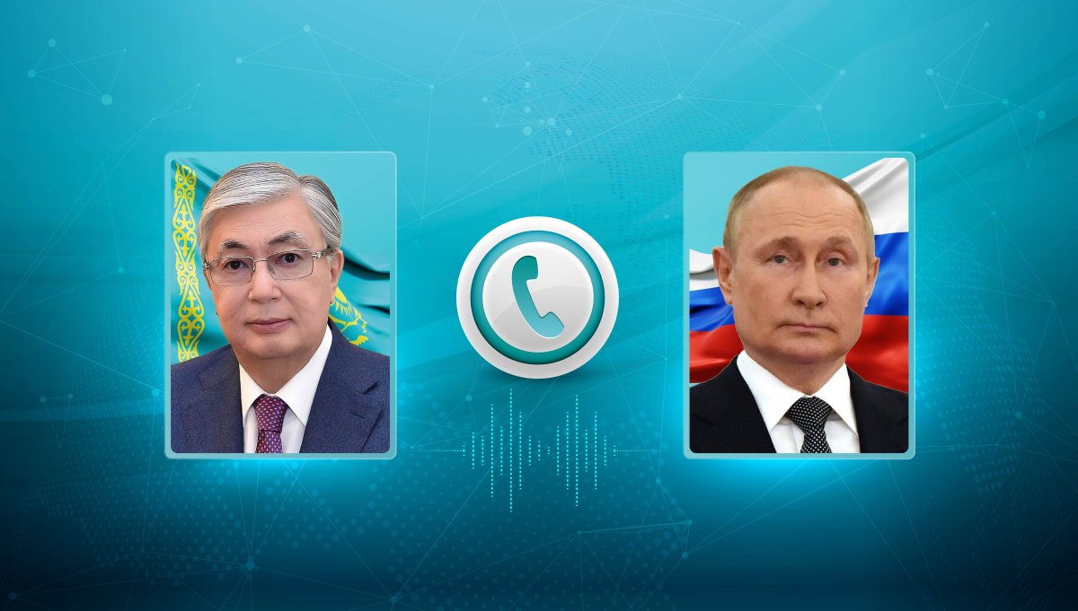 Токаев рассказал Путину о визите в Брюссель
