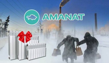 Партийный реквизит: как Amanat и "Жастар Рухы" для сюжета обогреватели в Экибастузе замерзающим раздавали