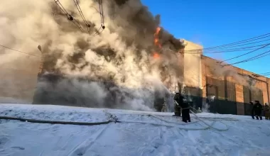 В Актюбинской области город остался без света и воды