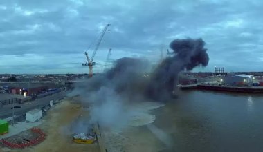 В Англии взорвалась бомба времен Второй Мировой