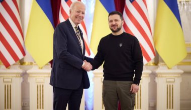 Президент США Джо Байден прибыл в Киев