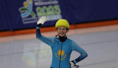 Казахстанка завоевала золото на II Зимних играх "Дети Азии"