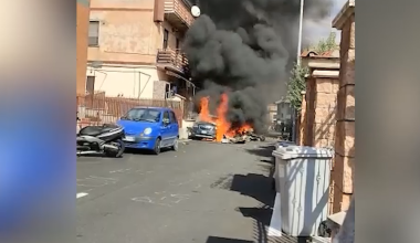 Под Римом столкнулись военные самолеты