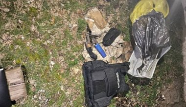 Тайник с оружием нашли на вокзале Тараза