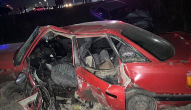 Двухлетний ребенок погиб в аварии в Павлодарской области