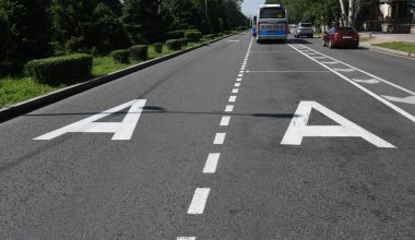 Проезд по автобусной полосе разрешили на одном из проспектов в Алматы