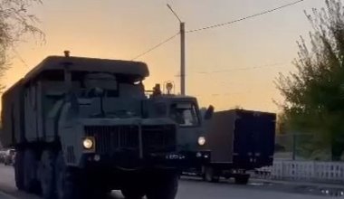 Поставка в Россию? В Минобороны прокомментировали передвижение военной техники по Алматы