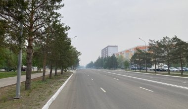 Костанайскую область накрыл смог из-за пожаров в России