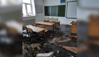 В ЗКО год не могут достроить школу, разрушенную паводками