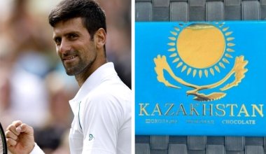 Джокович удивил журналистов шоколадом "Казахстан"