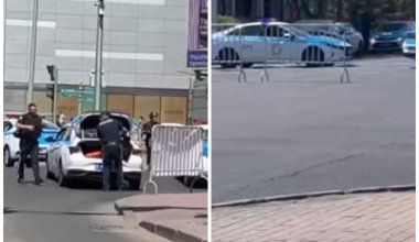 Посетителей банка взяли в заложники в Астане