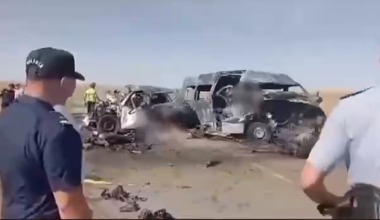 9 человек погибли в аварии в Туркестанской области