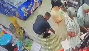 Шокирующее видео: в Семее мужчина фотографировал женщин под юбкой