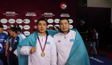 Казахстанец стал чемпионом Азии по борьбе