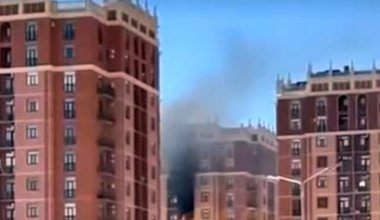 В элитном ЖК в Актау возник пожар