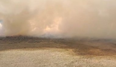 В Костанайской области разгорелось сразу несколько пожаров