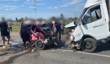 Погибли пять человек: страшная авария произошла в Кызылординской области