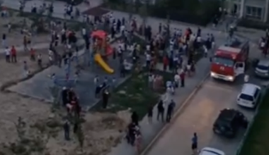 В ЖК «Аккент» в Алматы снова произошел пожар