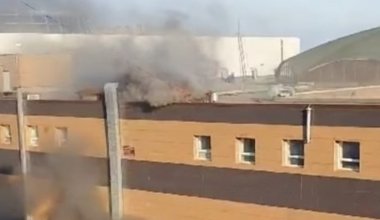 В Экибастузе горел крупный ТРЦ