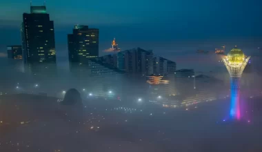 В каких городах Казахстана ожидается повышение уровня загрязнения воздуха