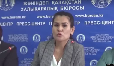 Арестованную в Казахстане каракалпакскую активистку осудили за "беспорядки" в Нукусе
