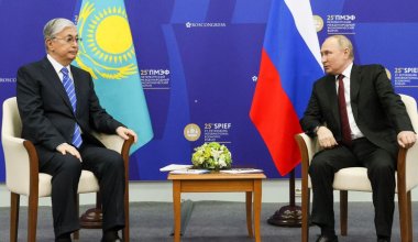Токаев поздравил Путина с днем рождения и пожелал ему долголетия