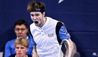 Казахстанский теннисист Александр Бублик выиграл турнир ATP 250 в Бельгии