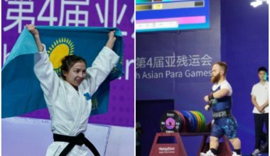 Казахстанцы Давид Дегтярев и Акмарал Науатбек стали чемпионами Азиатских Пара игр