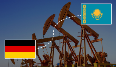 Казахстан планирует увеличить поставки нефти в Германию до 2 млн тонн