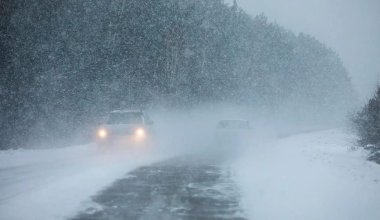 На большей части территории Казахстана объявили штормовое предупреждение
