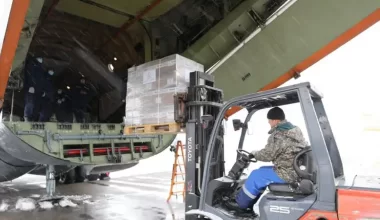 Казахстан направил гуманитарную помощь Палестине