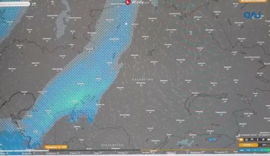 Циклон надвигается с запада Казахстана