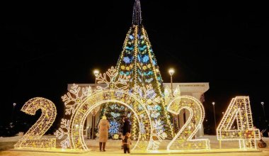 Катки, горки, фотозоны: как украшают Астану