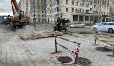 Жители Актау остались без отопления и воды из-за аварии