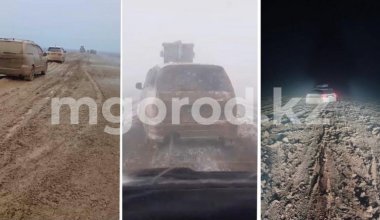 Казахстанцы ночуют на трассах перед Новым годом