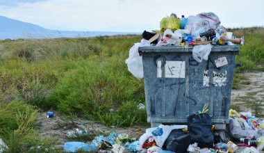 В Актау начнут штрафовать компании, которые не вывозят мусор вовремя