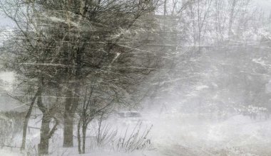По всему Казахстану ожидается метель