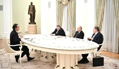О чем Сагинтаев говорил с Путиным