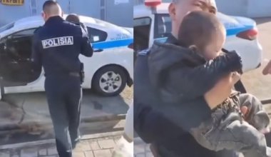 В Алматы малыша забыли в автобусе