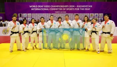 Казахстан выиграл чемпионат мира по сурдо дзюдо