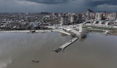 Токаев совершил облет подтопленных территорий в Костанайской области