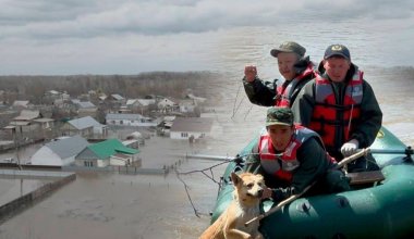 Паводки в Казахстане: сколько людей находятся в эвакуационных пунктах