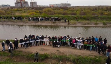 Несанкционированные свалки ликвидировали во время экоакции в Астане