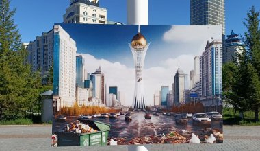 «Таза Қазақстан» и GPT: в Астане показали во что может превратиться город